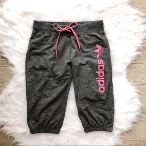 LNWOT Adidas Youth Big Girls Fleece Capri/Pants